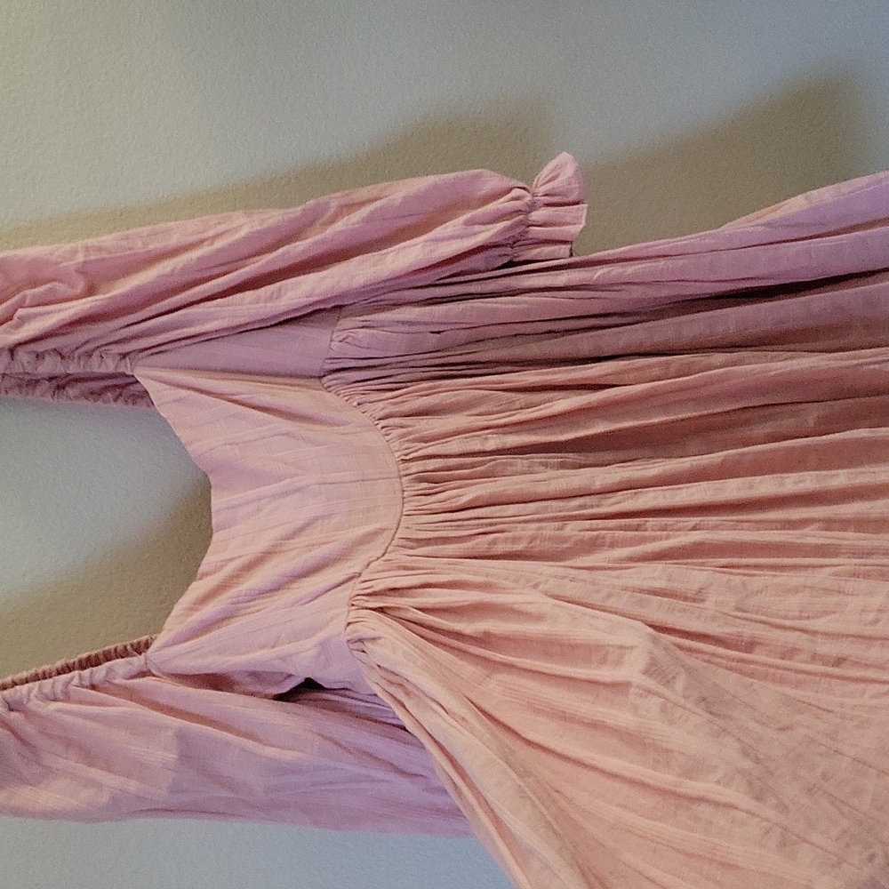 Babydoll /Prairie/ Peasant/ off the shoulders dress by Mable